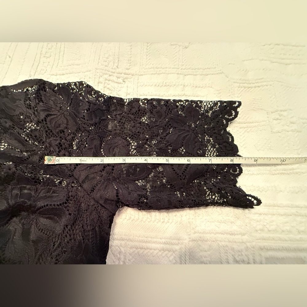 Dress - New York & Company lace - mock neck - size small - classic. Excellent - Picture 14 of 16